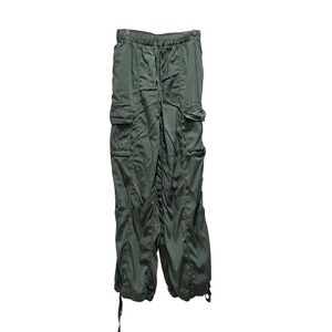 Lululemon XXS Dance Studio Cargo Pants Mid Rise‎ Green Drawstring Waist Jogger